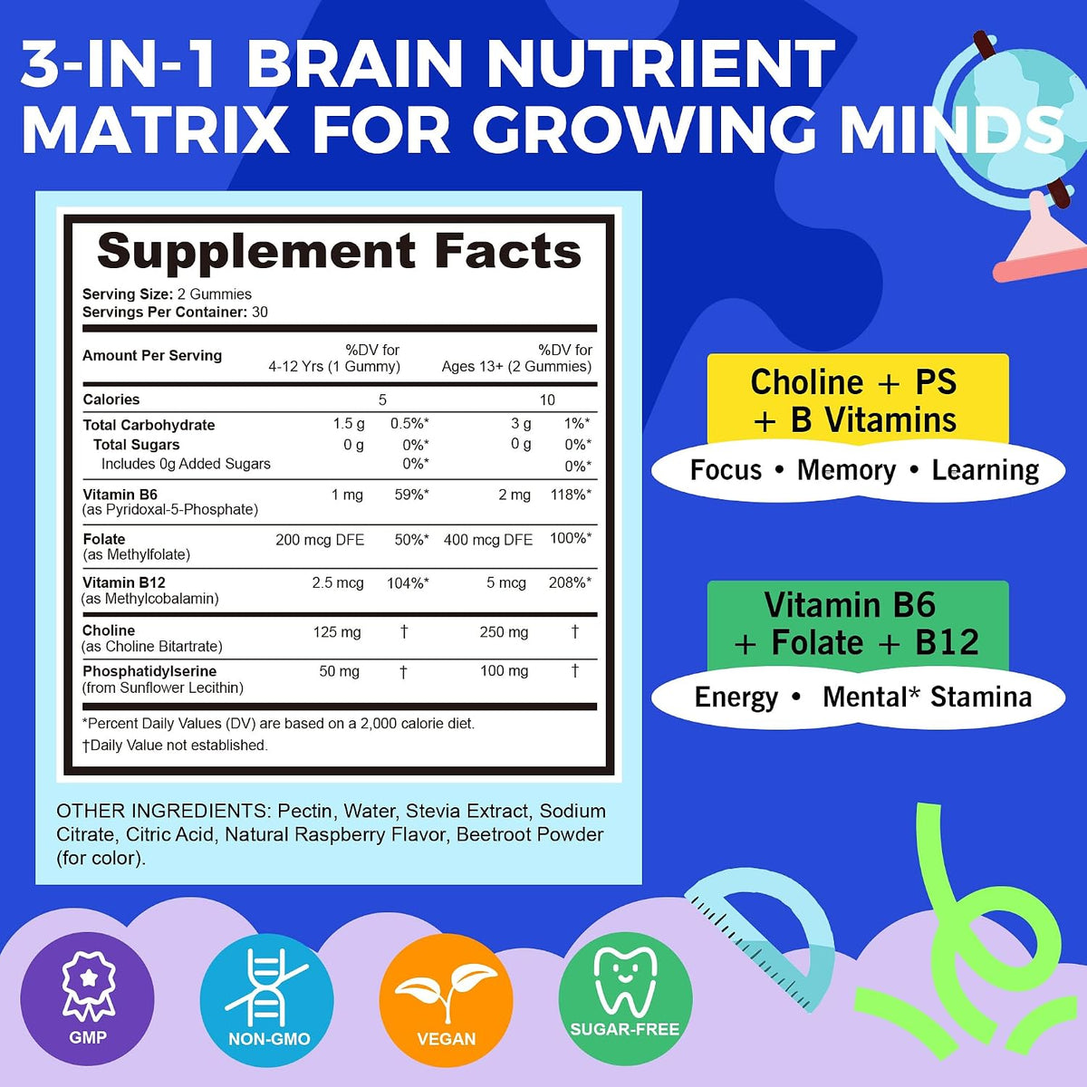 Kids & Teens Choline Gummies — view 3