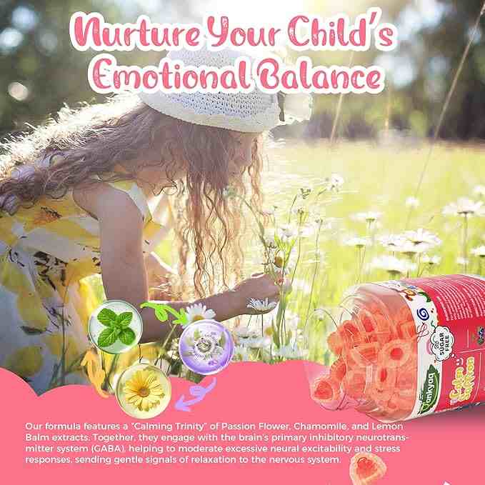Kids Saffron Gummies, Ages 3+ — packaging detail