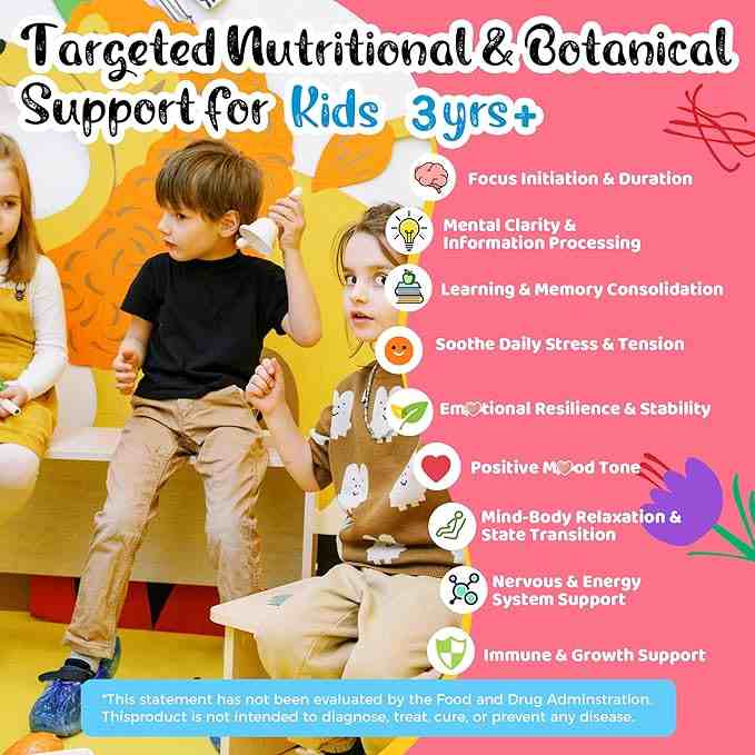 Kids Saffron Gummies, Ages 3+ — function detail