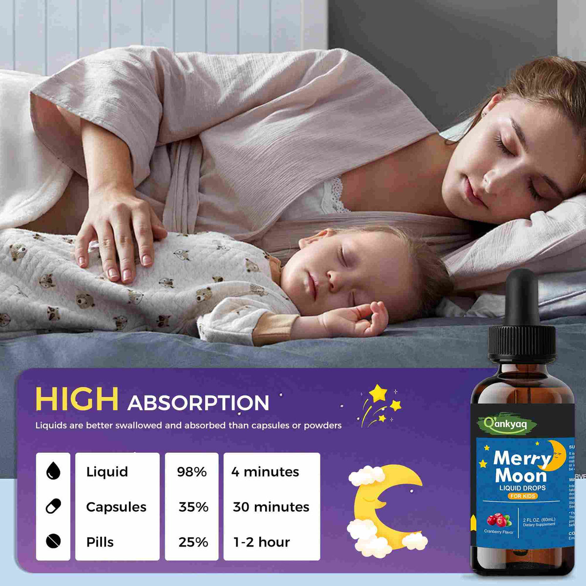 Kids Magnesium Liquid Drops — form comparison chart