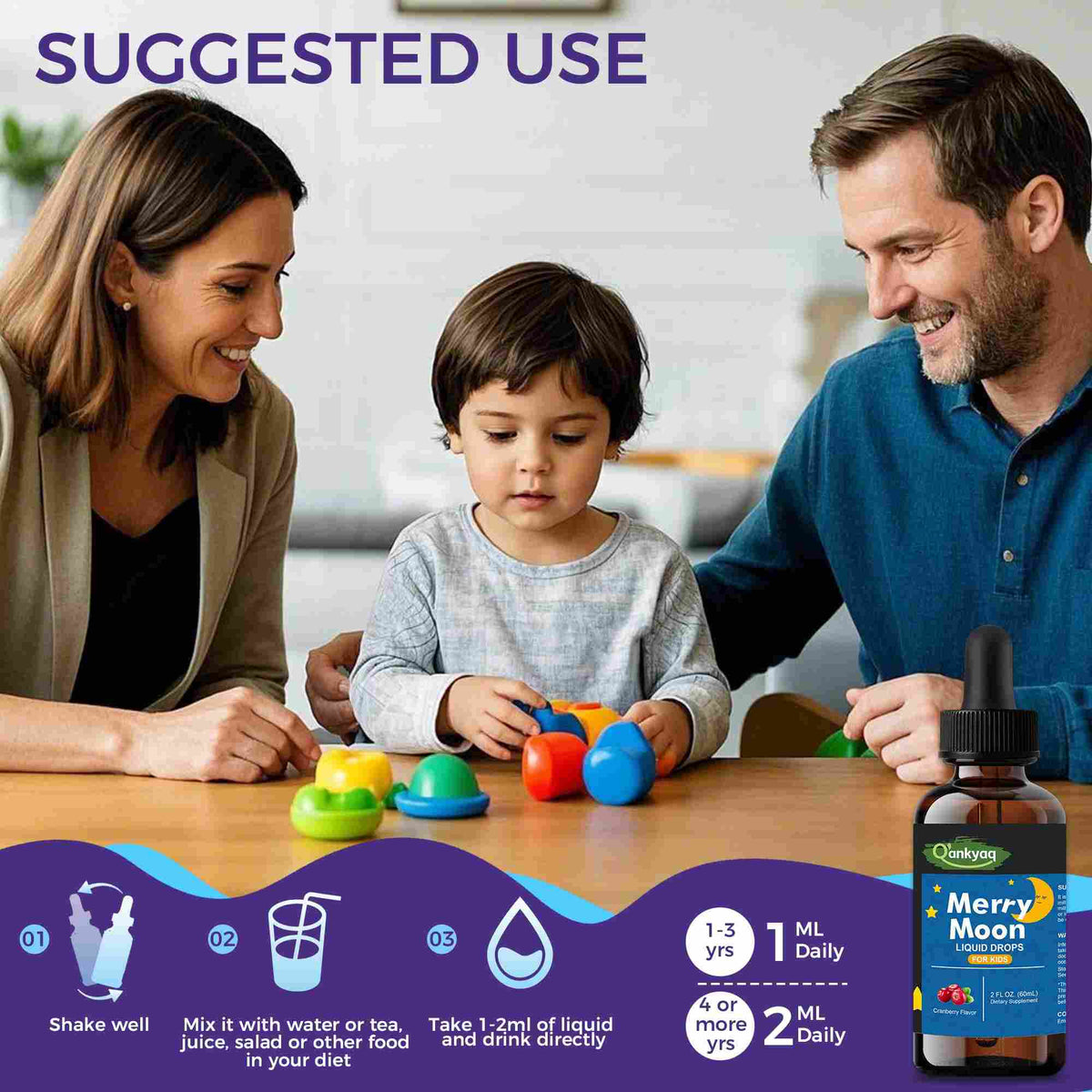Kids Magnesium Liquid Drops — how to use